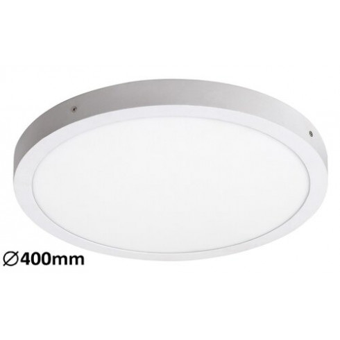 Lois ráépíthető lámpa 36W LED, kör alakú, fehér - természetes fehér fény
