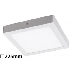 Lois ráépíthető lámpa 18W LED, négyzet alakú, fehér - természetes fehér fény