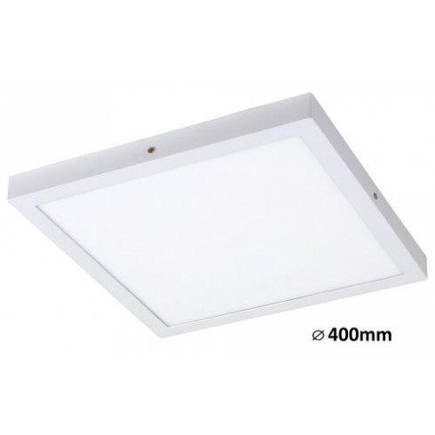 Lois ráépíthető lámpa 36W LED, négyzet alakú, fehér - természetes fehér fény