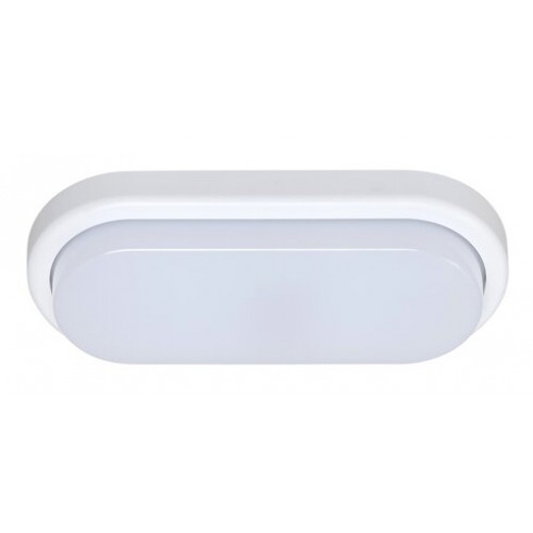 Loki LED kültéri fali lámpa, ovális LED hajólámpa IP54 (15W) természetes fehér