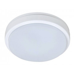 Loki LED kültéri fali lámpa, kerek LED hajólámpa IP54 (15W) természetes fehér