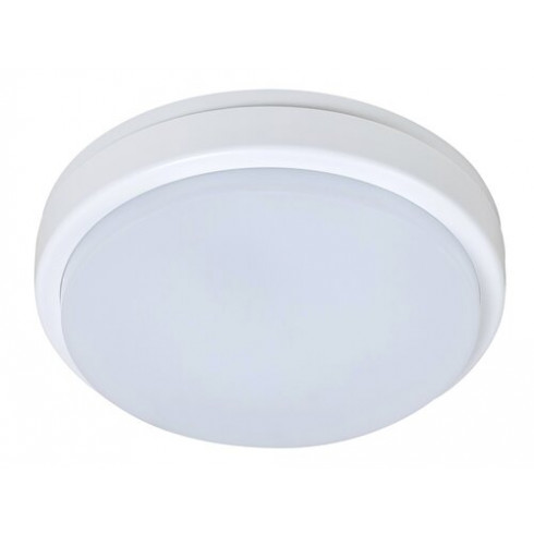 Loki LED kültéri fali lámpa, kerek LED hajólámpa IP54 (15W) természetes fehér