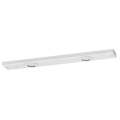 Long light LED bútorvilágító lámpa, kapcsolóval, 55cm (2x3W) meleg fehér