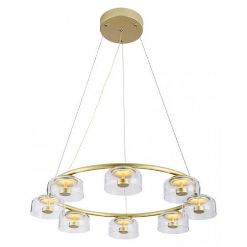 Lorell LED függeszték 8 ágú (40W) meleg fehér