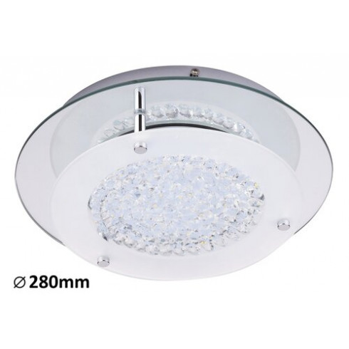 Marion LED mennyezeti lámpa, 28 cm (12W) természetes fehér