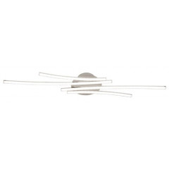 Meredith modern LED mennyezeti lámpa, 4 rúd ívelten (18W) természetes fehér