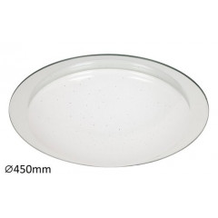Minneapolis LED mennyezeti lámpa 45 cm (18W) kapcsolóval változtatható színhőm.