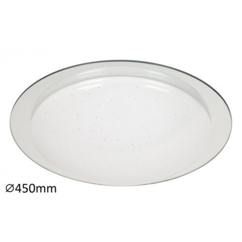 Minneapolis LED mennyezeti lámpa 45 cm (18W) kapcsolóval változtatható színhőm.