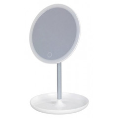 Misty kozmetikai tükör LED világítással, micro-USB töltős (4W) kör