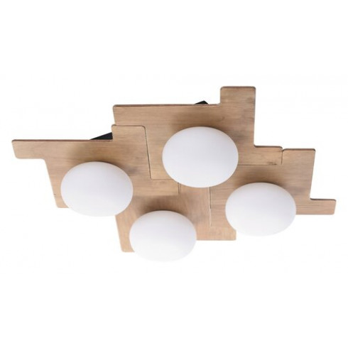 Norwood skandináv sílusú LED mennyezeti lámpa (12W) meleg fehér