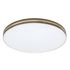 Oscar mennyezeti LED lámpa, kör alakú, csillogó effekttel (18W/1350lm) meleg fehér, fehér+dió