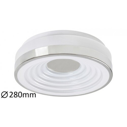 Polina mennyezeti LED lámpa (18W) meleg fehér - 28 cm