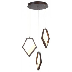 Silvana LED függeszték, ötszög forma (45W) meleg fehér