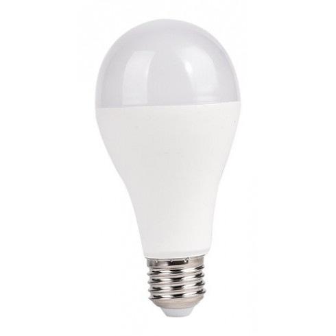 E27 LED lámpa (17W/180°) Körte - meleg fehér