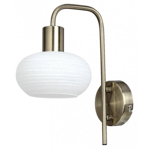 Sorina elegáns fali lámpa antik bronz színben (E14)