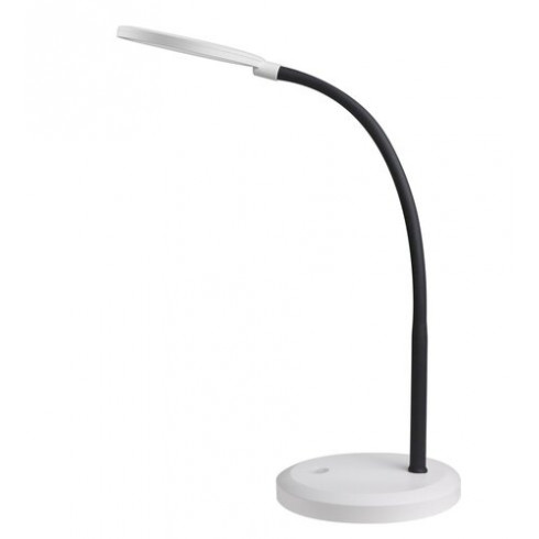 Timothy asztali LED lámpa (7.5W) - dimmelhető - természetes fehér, fekete-fehér