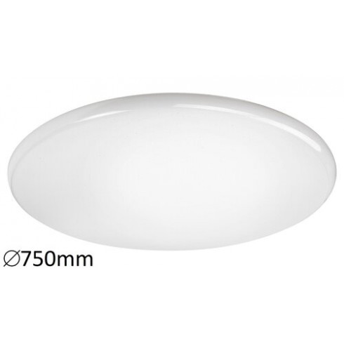 Willie mennyezeti LED lámpa (60W) dimmelhető - változtatható színhőmérséklet, RGB, távirányítóval - 75 cm
