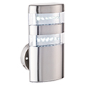 Montana kültéri LED oldalfali lámpa (2,4W) rozsdamentes acél
