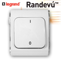 Randevú 2 pólusú kapcsoló (250V~/10AX)