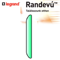 Randevú végdarab - zöld