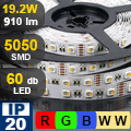 LED szalag beltéri 5050-60 (24 Volt) - RGBWW Legerősebb!