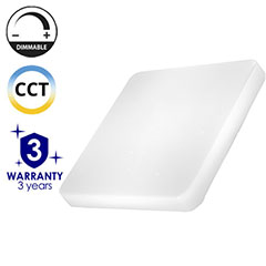Roma Mennyezeti CCT LED lámpa (48W - 3000 lm) RF távirányítóval