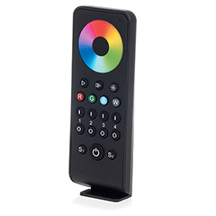 SkyDance RS4, Touch RGB+W távirányító, érintős, fekete, 4 zónás