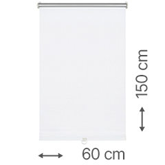 Thermo - hőszigetelő és sötételő roló, rugós (fehér) 60x150 cm
