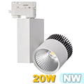 Trako 20 - 3 fázisú COB LED sínes lámpatest (20W) term.feh.