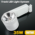 Sínes COB LED lámpa 35W (24°) meleg fehér