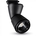 Sínes LED lámpa - 45W (20°) meleg fehér (VT) fekete