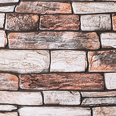 Flexpanel PVC falburkoló lap - Slate Brown (barna kőpala)