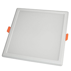 Süllyeszthető LED panel fehér (166 mm - négyzet - IP40) 12W - természetes fehér LPL223H