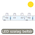 x.LED szalag élvilágító (5074) 12V beltéri - sárga