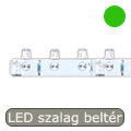 x.LED szalag élvilágító (5074) 12V beltéri - zöld