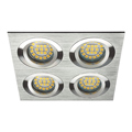 Seidy (dupla/tripla/quatro spot család) CT-DTL450-AL alu