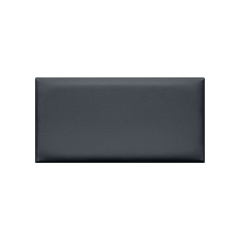 Kerma bőr falpanel, bőrpanel, Arden-617 Sötétszürke (12,5x25 cm)