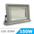 Slim LED reflektor (150W/100°) Hideg fényű