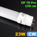 Glass T8 LED fénycső (150 cm) 23W - (6500K) matt üveg