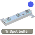 x.SuperFlux Trispot 12V beltéri - kék
