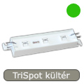 x.SuperFlux Trispot 12V kültéri - zöld