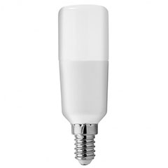 E14 LED lámpa (7W/240°) rúd - meleg fehér