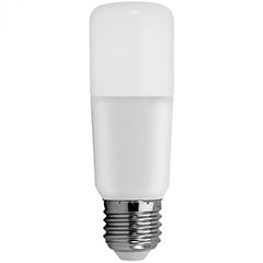 E27 LED lámpa (9W/240°) rúd - meleg fehér