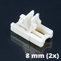 SL forrasztásmentes toldóelem 8 mm-es LED szalaghoz