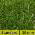 20 mm-es műfű - Standard, 8 év garancia (1x4m = 4m2) tekercs