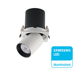 LED mélysugárzó kiemelhető, (18W/24°) Samsung - természetes fehér, CRI>90