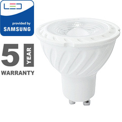 LED lámpa GU10 (7W/38°) hideg fehér, PRO Samsung