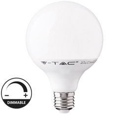 E27 LED lámpa (13W/200°) G120 - meleg fehér, dimmelhető