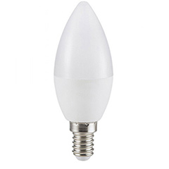E14 LED lámpa (3W/200°) Gyertya - meleg fehér