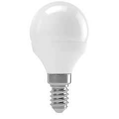 E14 LED lámpa (3W/180°) Kisgömb - meleg fehér
